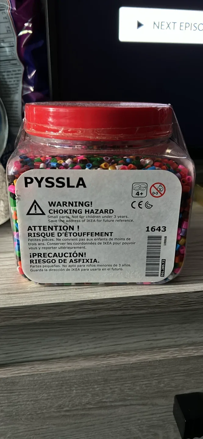 Ikea Pyssla Beads - 2packs Assorted Colours image indicator(2)