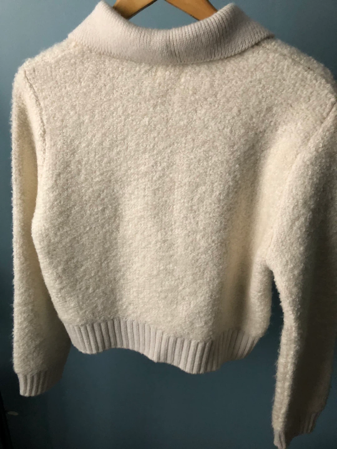 BNWT H&M Cream Knit Cardigan - Size Small - photo 4