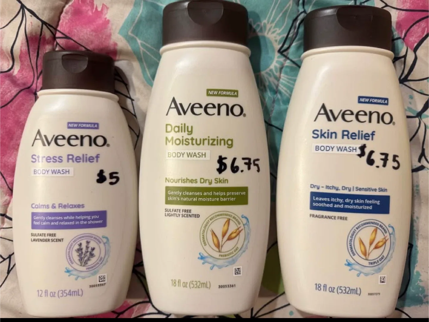 Aveeno Body Wash - Stress Relief & More! thumbnail
