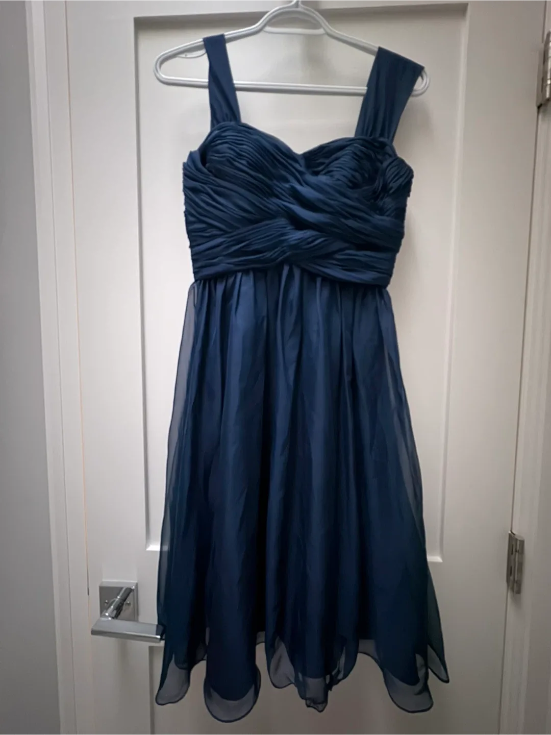 Le Chateau Navy Blue Dress thumbnail