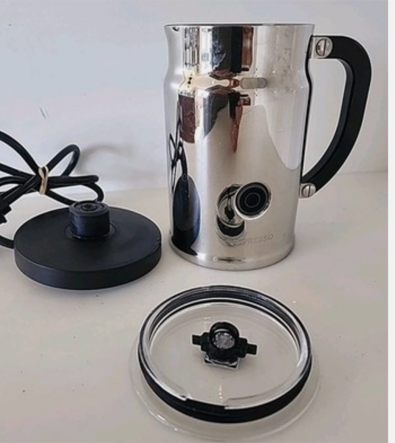 Nespresso Aeroccino Plus Milk Frother (Hot and Cold)