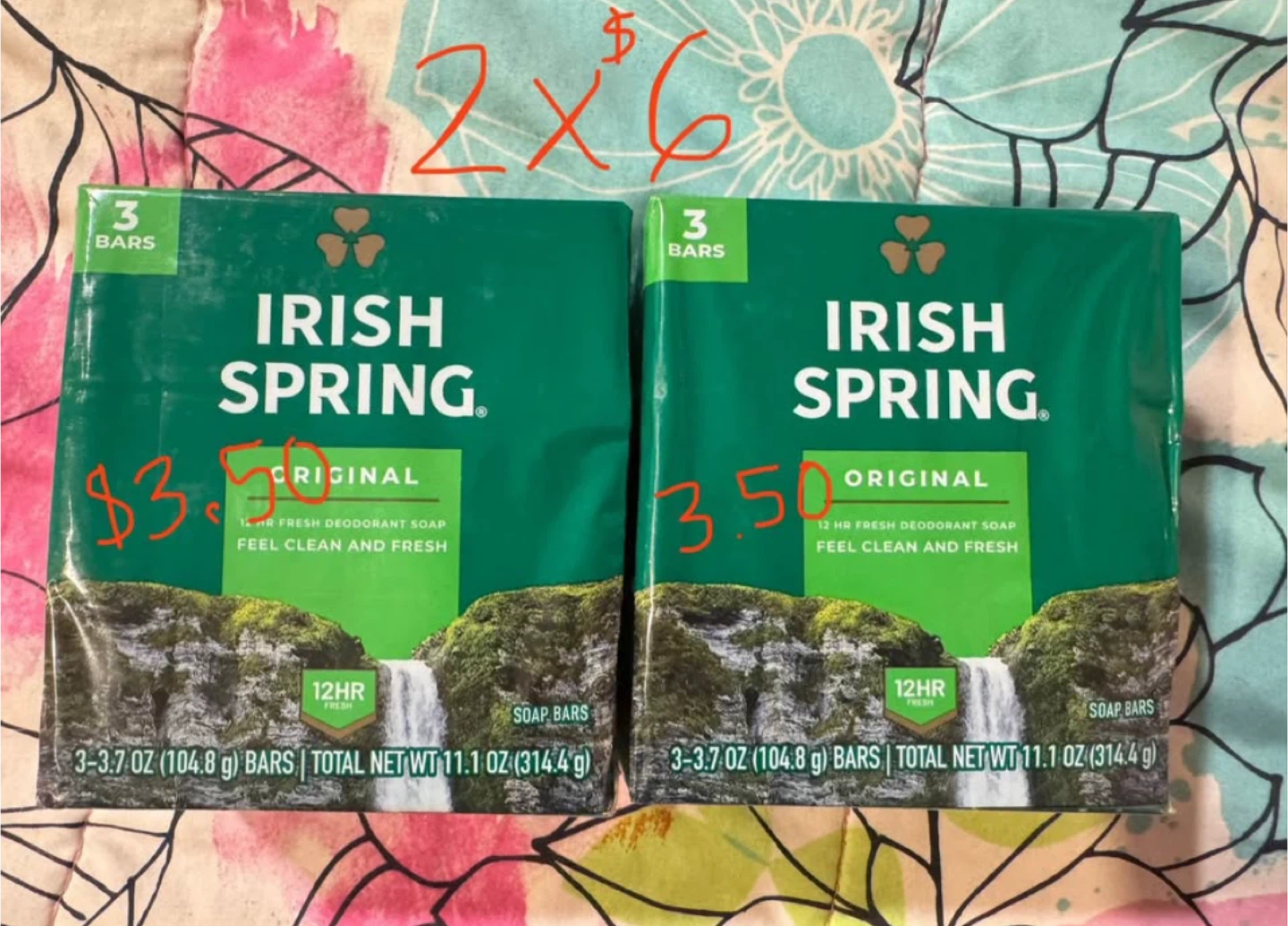 Irish Spring Original Soap Bars (3 count)