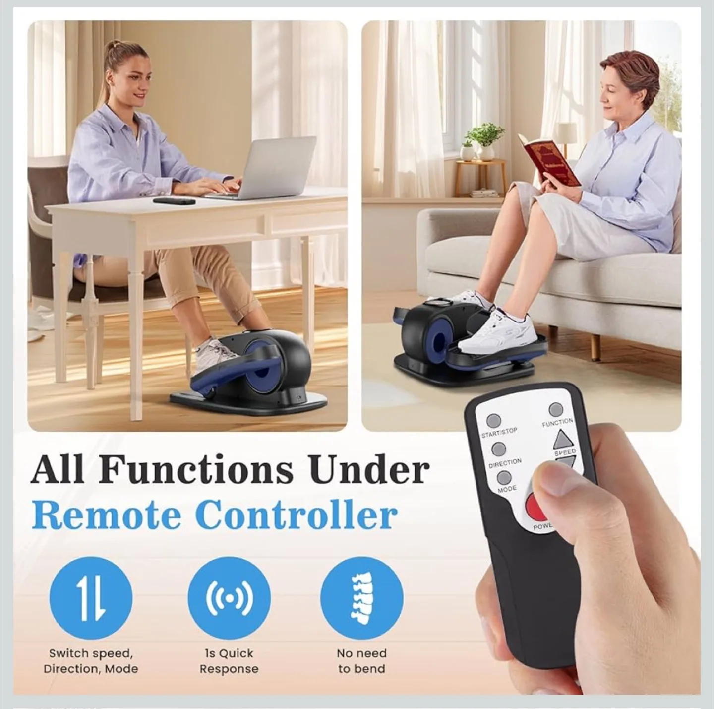 Brand New Arthoot Under Desk Elliptical Machine image indicator(6)