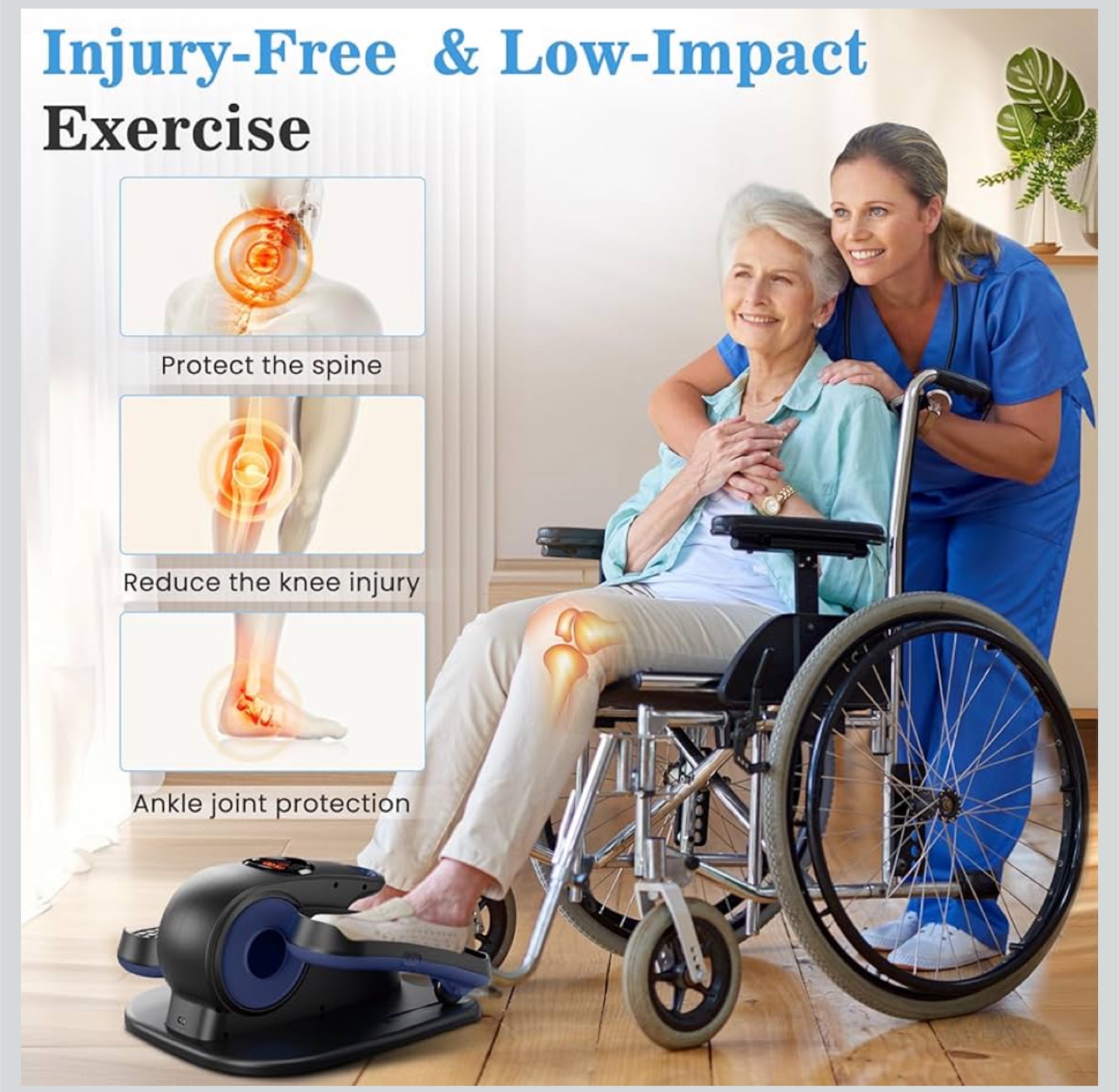 Brand New Arthoot Under Desk Elliptical Machine - photo 5