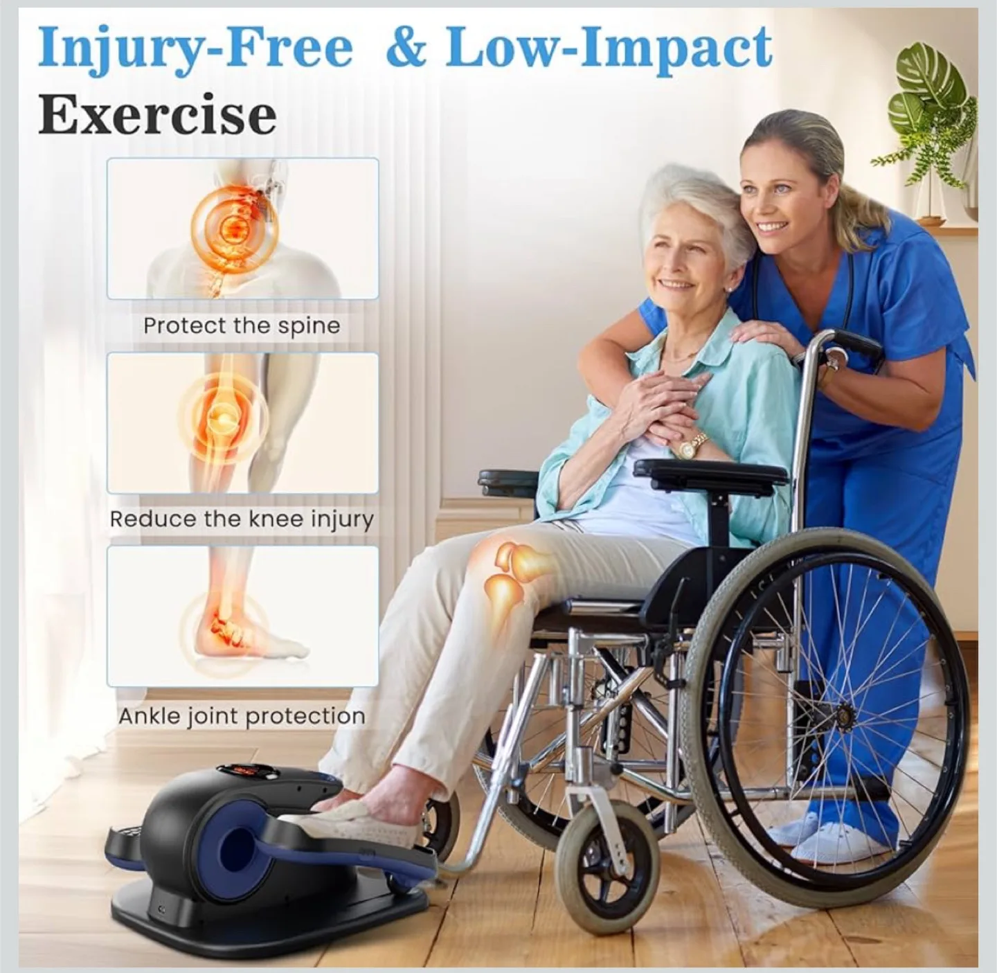 Brand New Arthoot Under Desk Elliptical Machine image indicator(5)