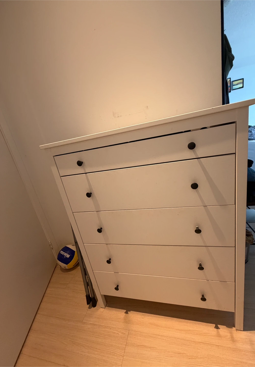 FREE Ikea White 5-Drawer Dresser