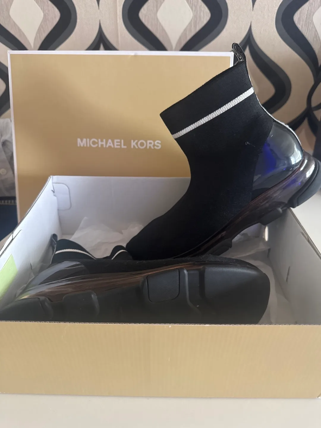 Michael Kors Women's Black Sneaker - thumbnail