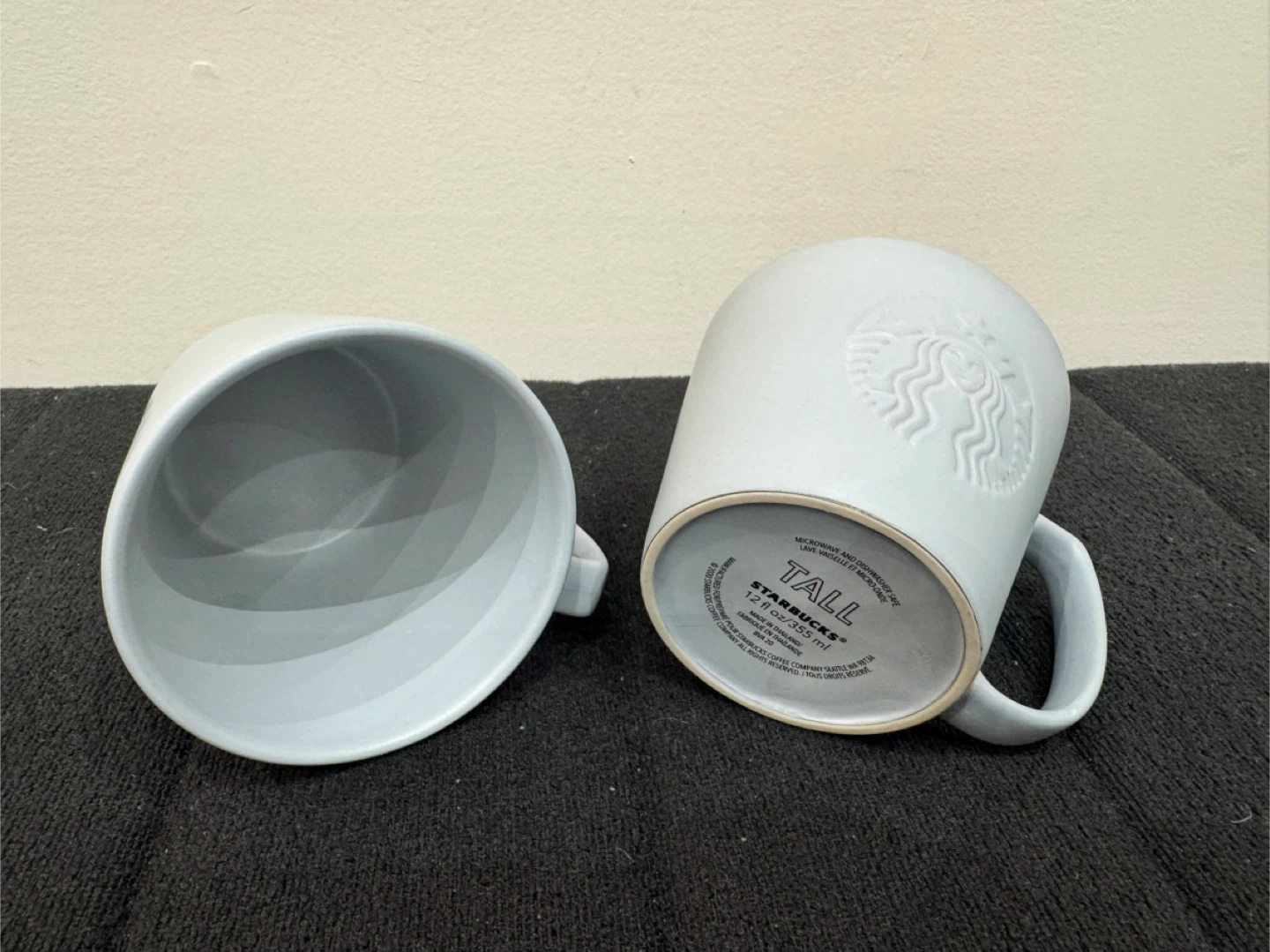 Starbucks Tall Grey Mugs - Set of 2 - photo 2