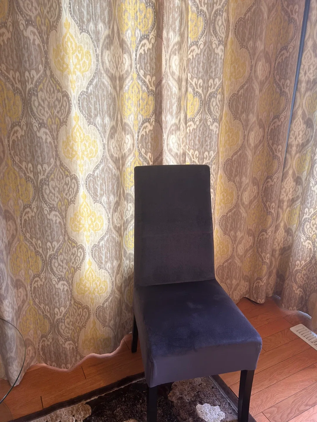 Upholstered Dining Chair - beautiful muted purple image indicator(2)