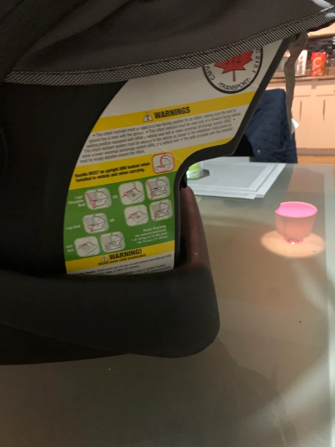 Safety 1st Infant Car Seat w/Base and Box image indicator(7)