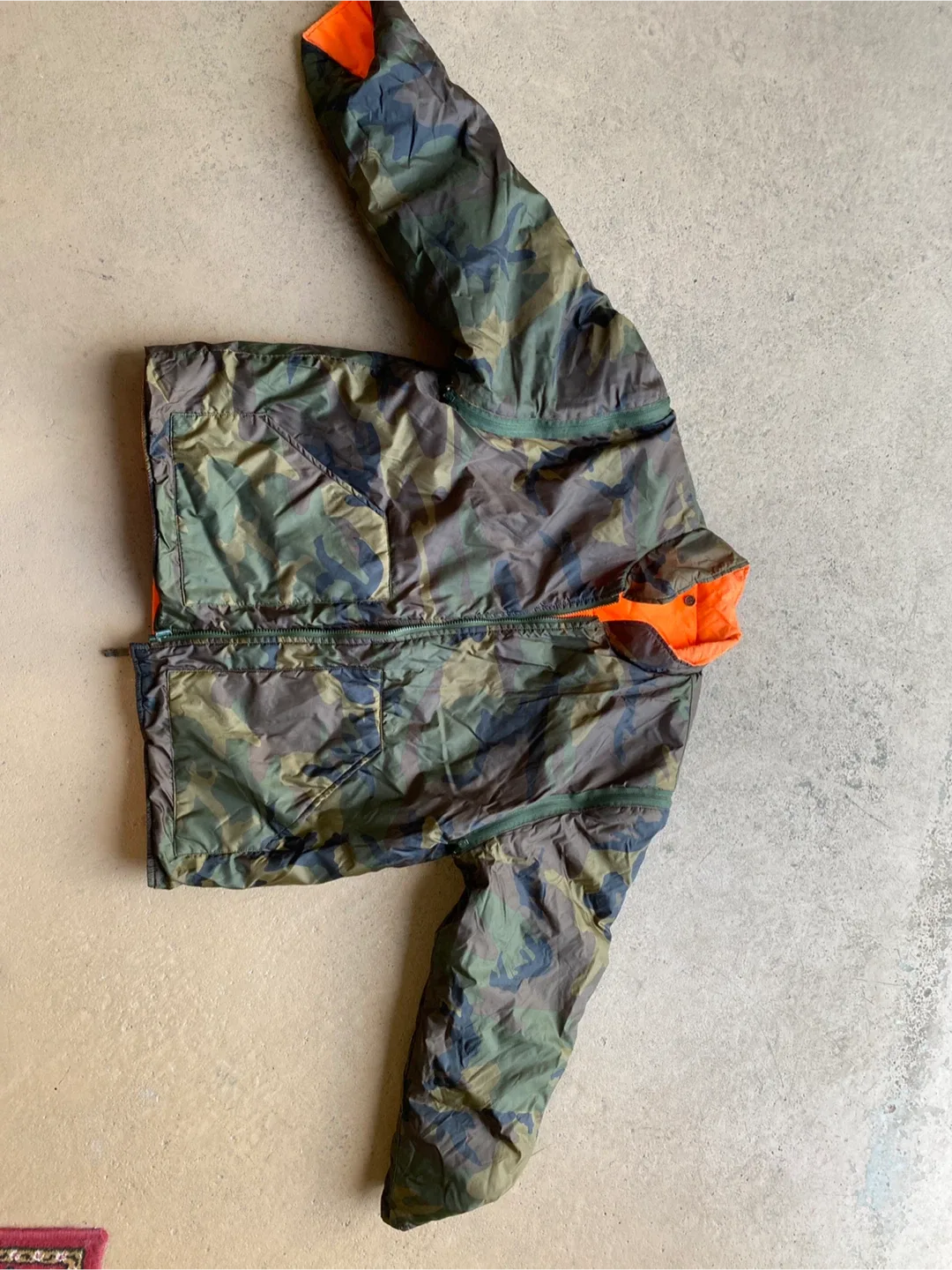 Reversible Camo/Orange Hunting Jacket image indicator(3)
