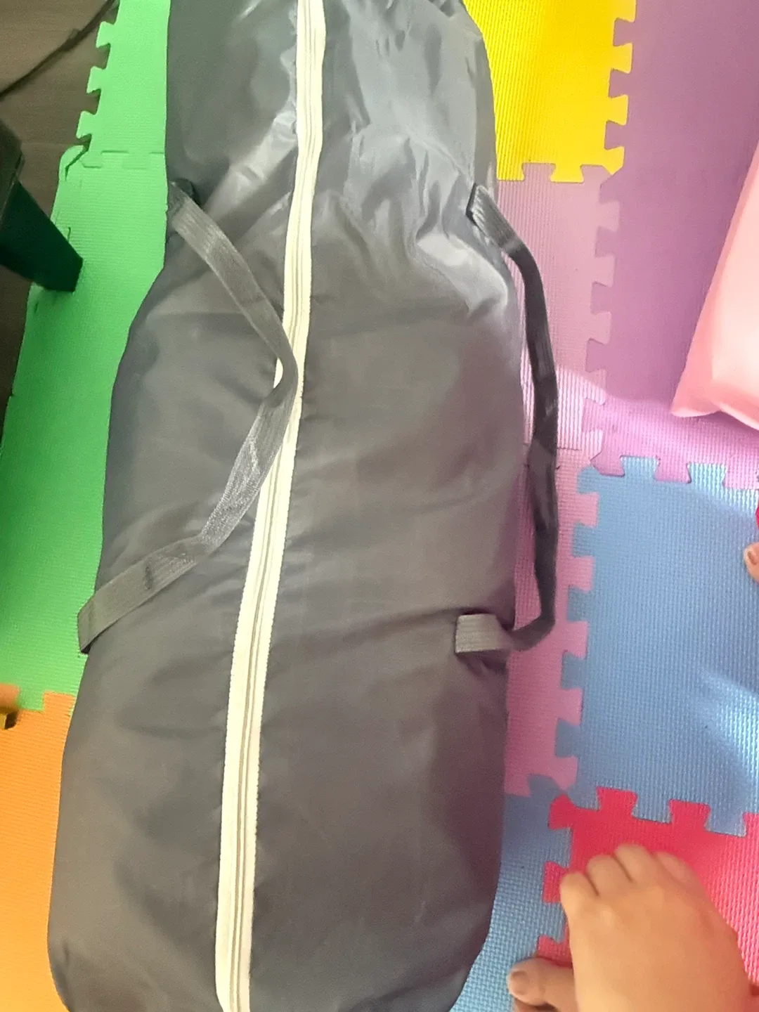 Grey Baby Playpen mat not included image indicator(7)