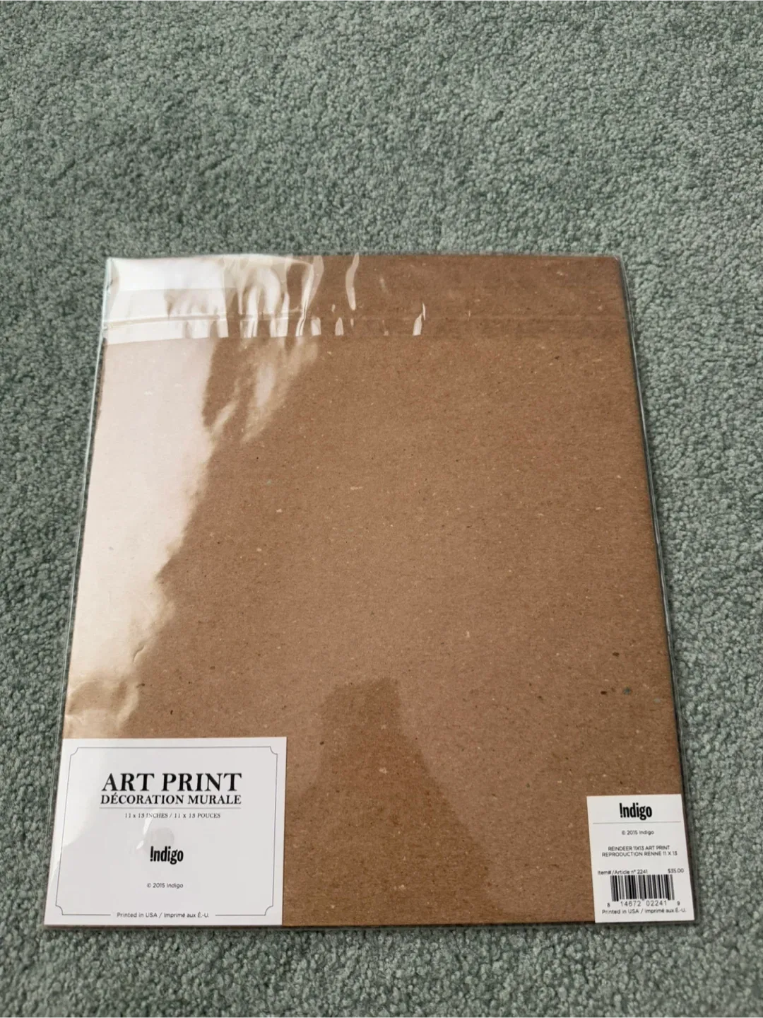 Indigo Art Print 11x13in image indicator(2)