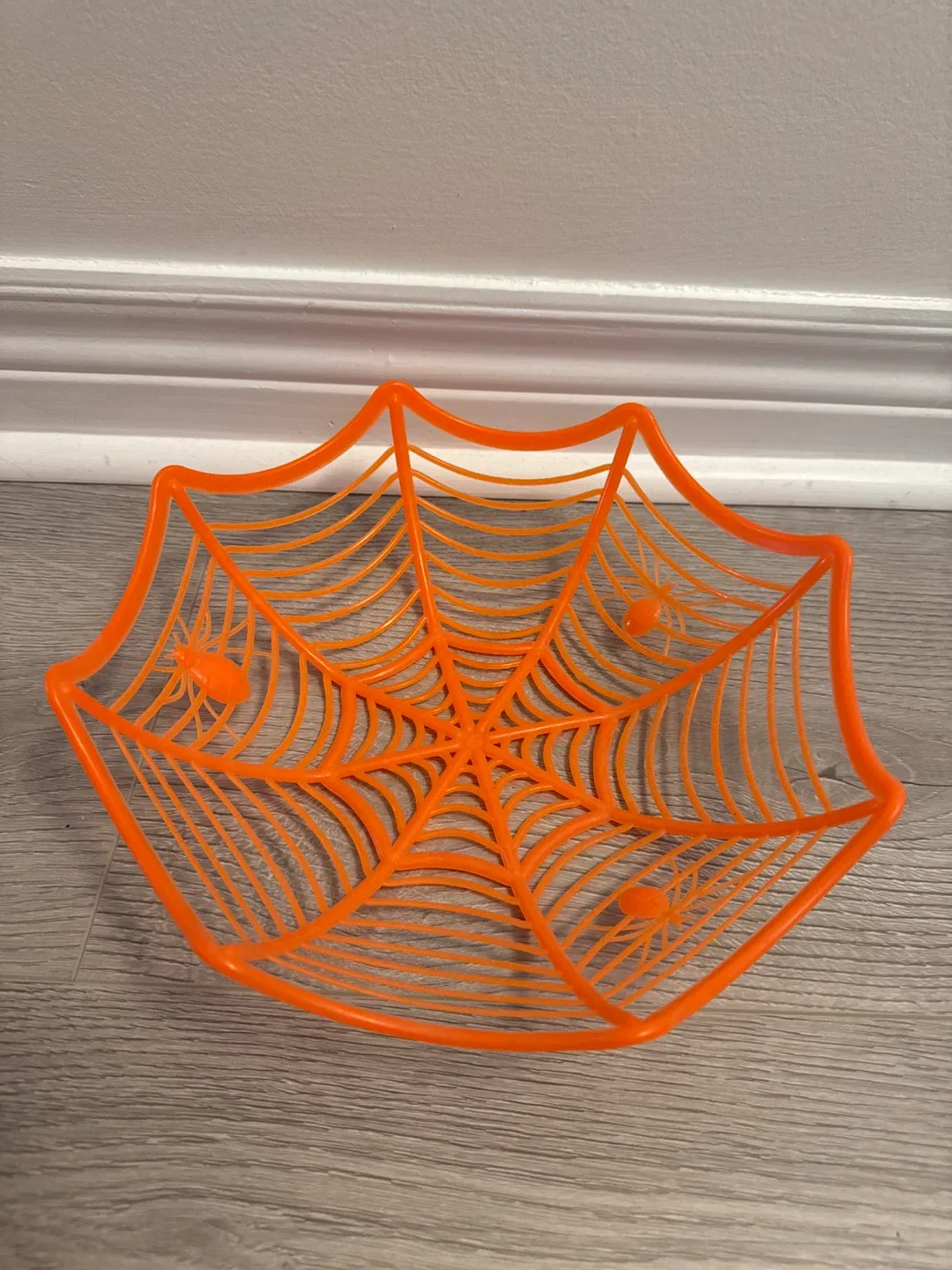 Orange Spiderweb Candy Bowl thumbnail
