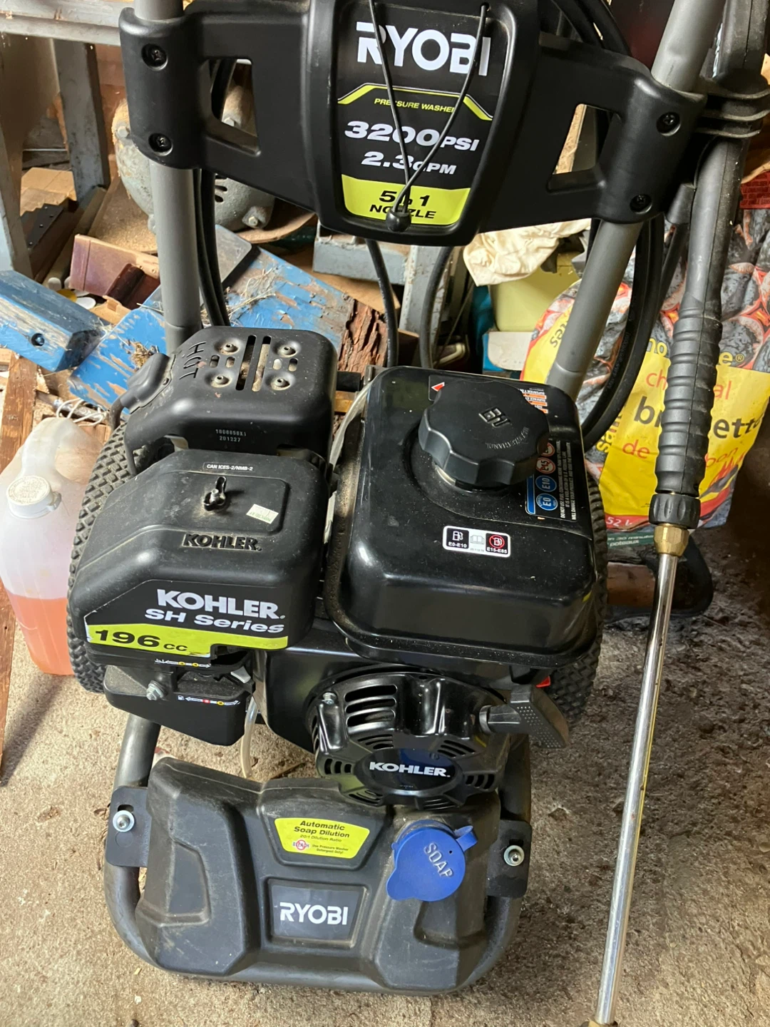 Ryobi pressure washer - photo 2
