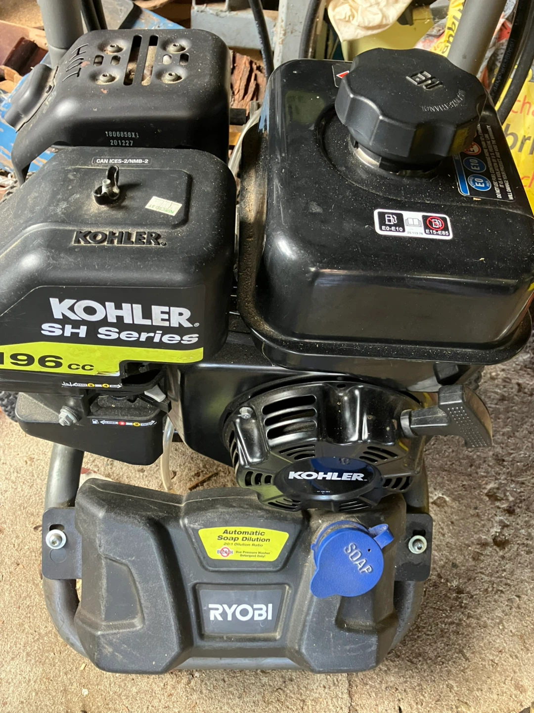 Ryobi pressure washer