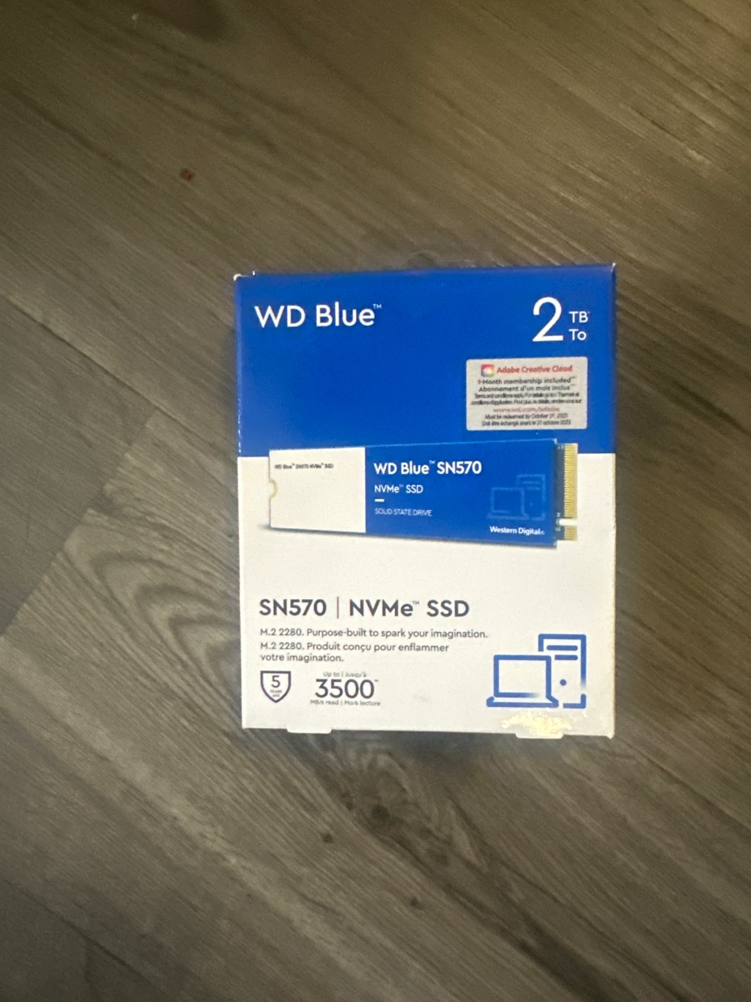 WD Blue SN570 2TB NVMe SSD - New