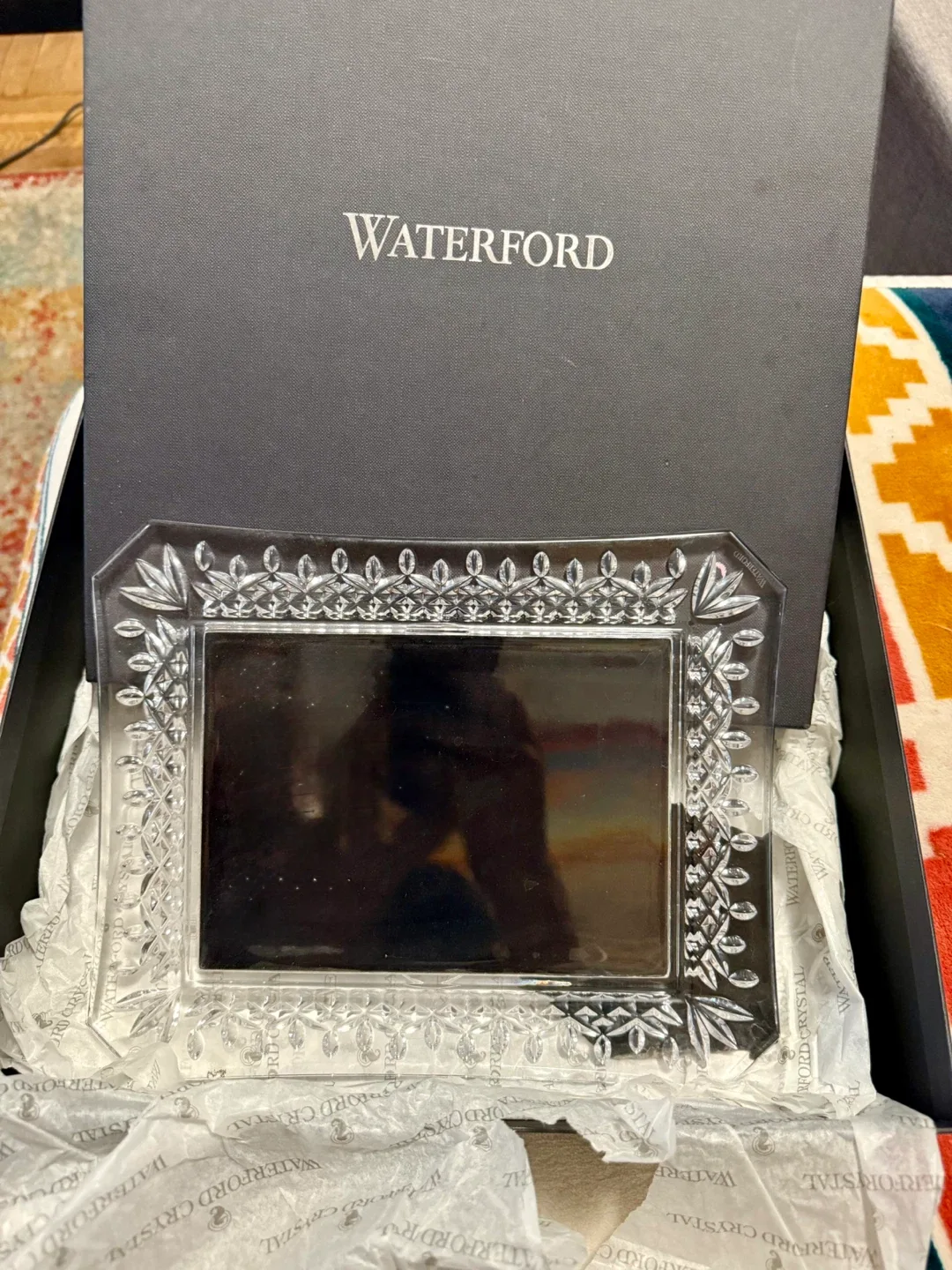 Waterford Crystal Picture Frame 5x7 image indicator(2)