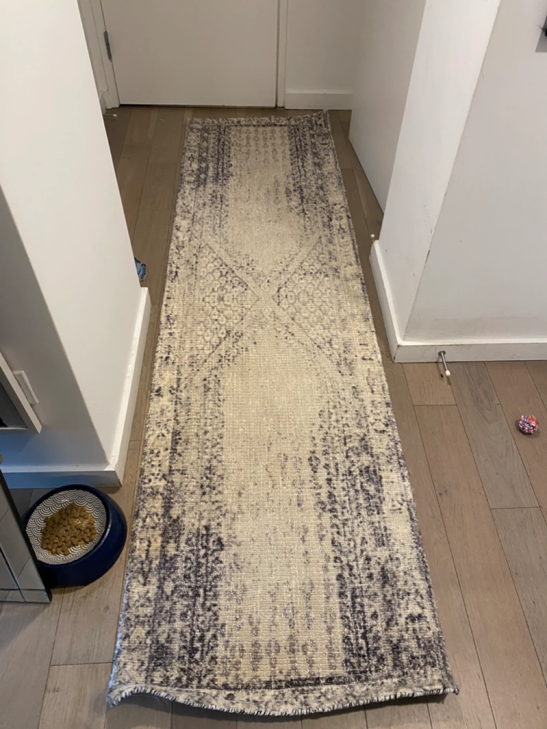 West Elm Distressed Ensi Rug 2.5x9 ft