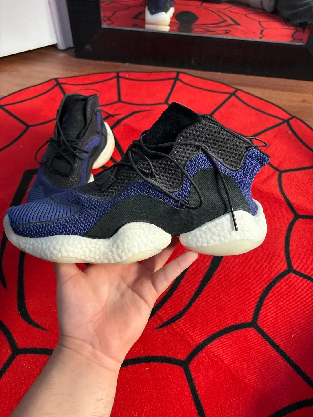 Adidas Crazy BYW Basketball Shoes, Size 12 image indicator(5)