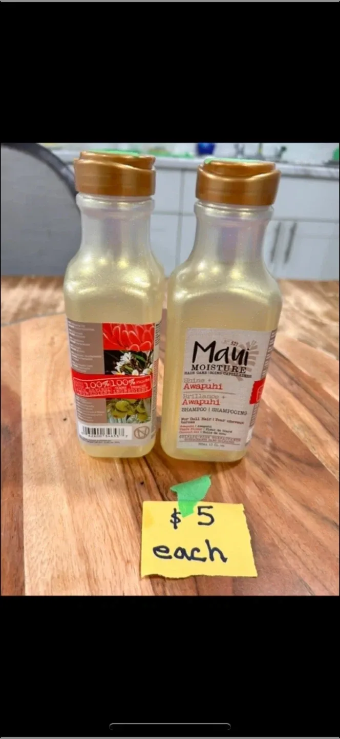 Aveeno & Maui Shampoo - $5 each image indicator(3)