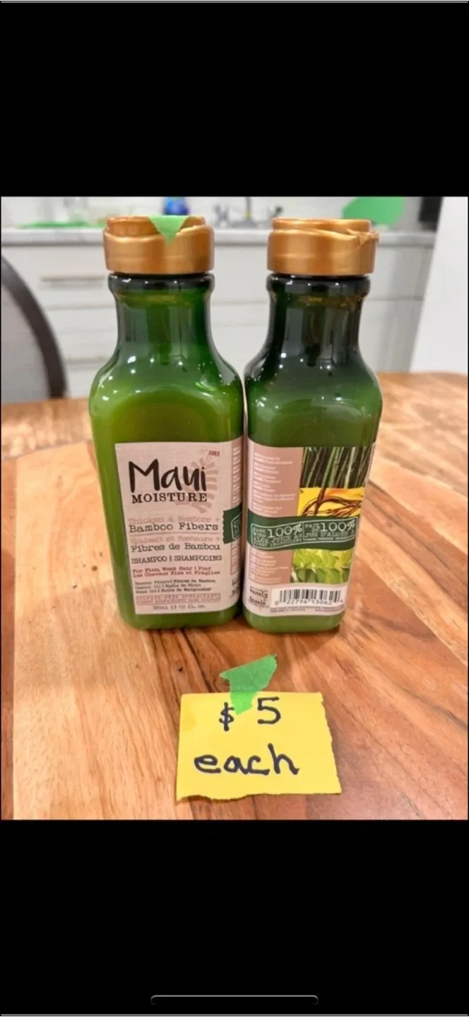 Aveeno & Maui Shampoo - $5 each image indicator(7)