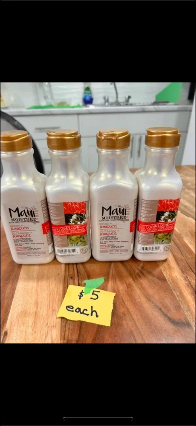 Aveeno & Maui Shampoo - $5 each image indicator(8)