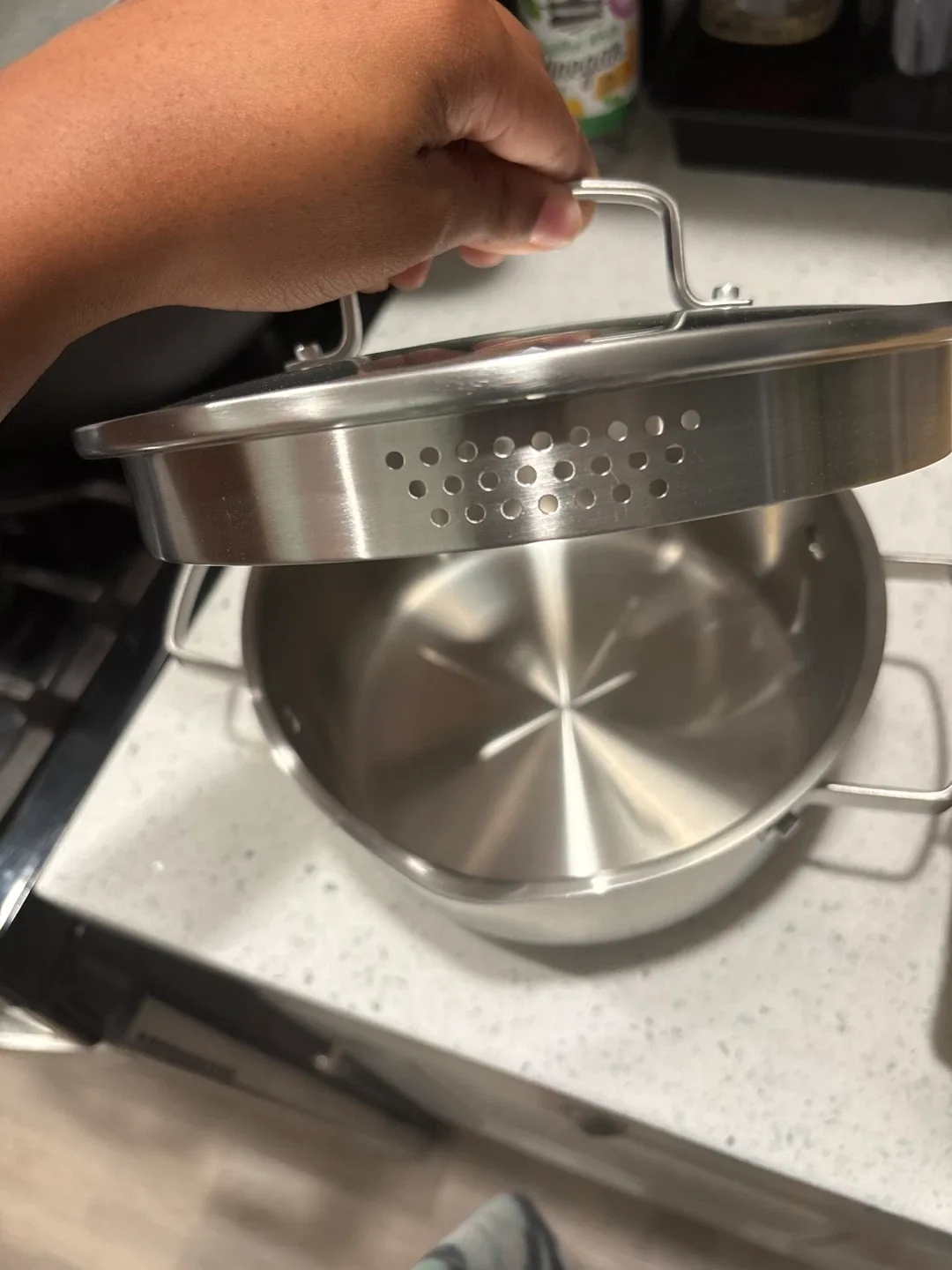 GreenPan Chef's Collection Stainless Steel 3L Pot image indicator(3)