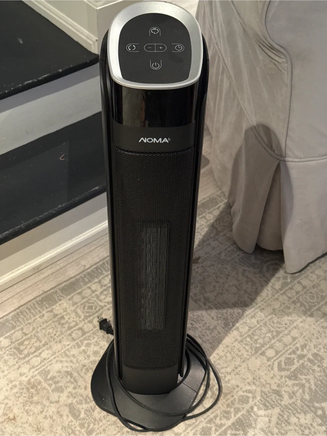 NOMA Tower Heater - Black