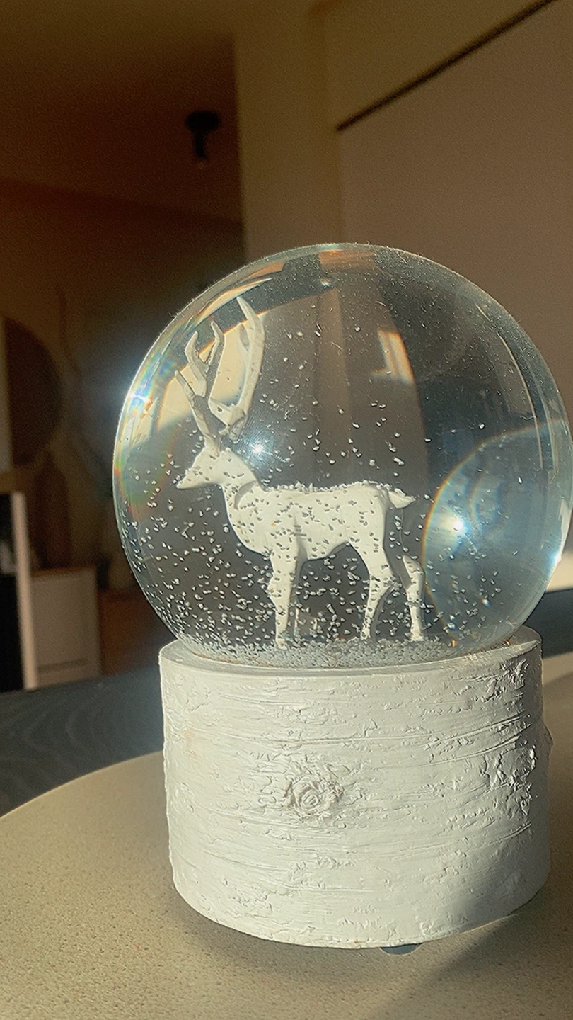 H&S Sense Deer Snow Globe - photo 2