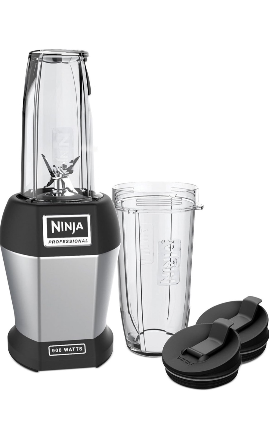 Brand New Ninja Nutri Pro Compact Personal Blender. Silver/Black - photo 4