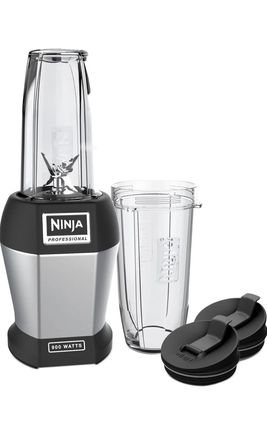 Brand New Ninja Nutri Pro Compact Personal Blender. Silver/Black image indicator(4)