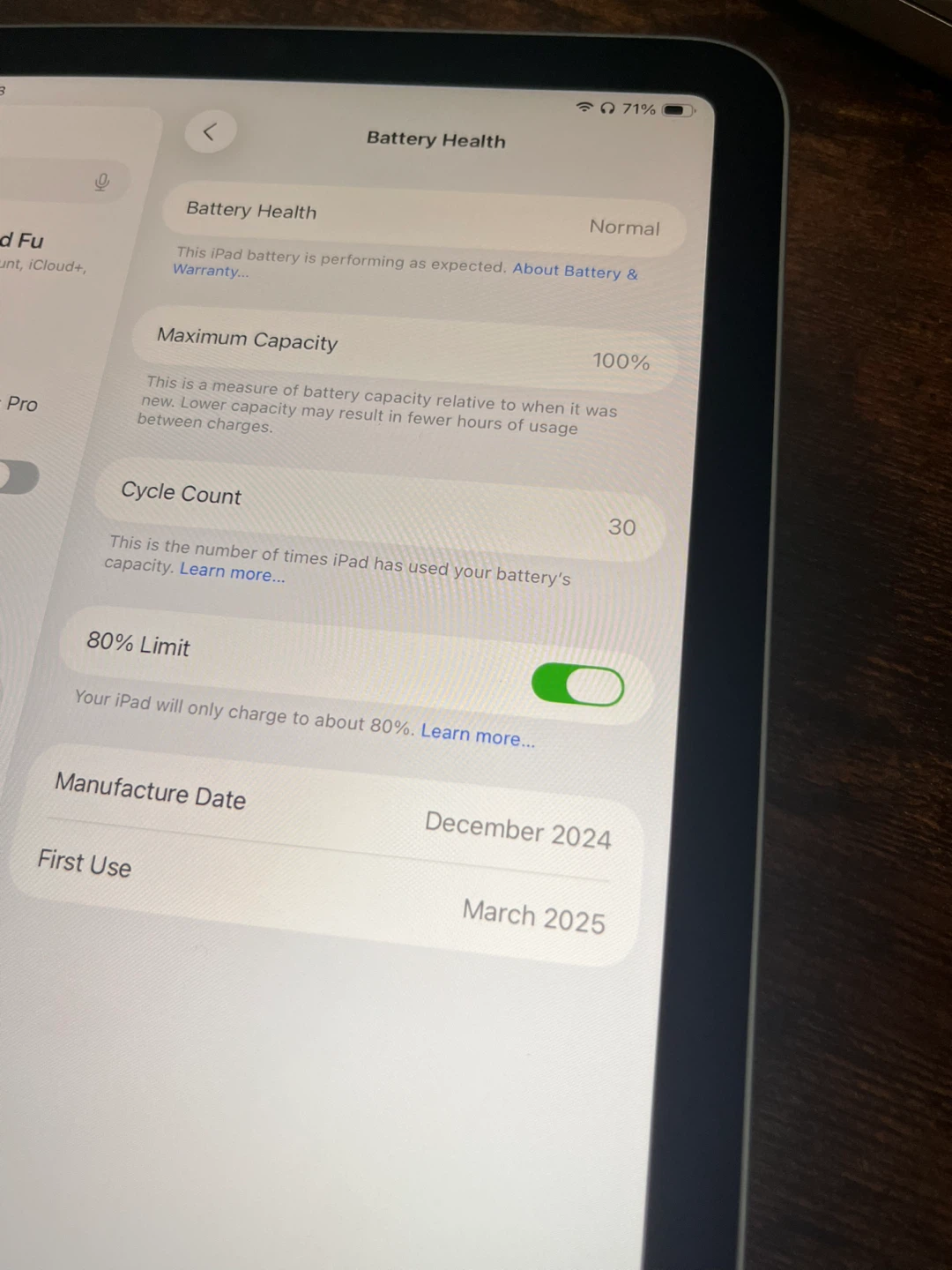 Apple iPad mini 7 A17 Pro 128GB with Smart Folio- Like New! - photo 4