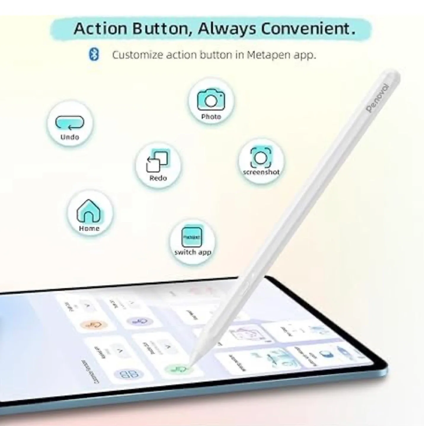 Penoval A11 iPad Pencil - New in Box image indicator(6)