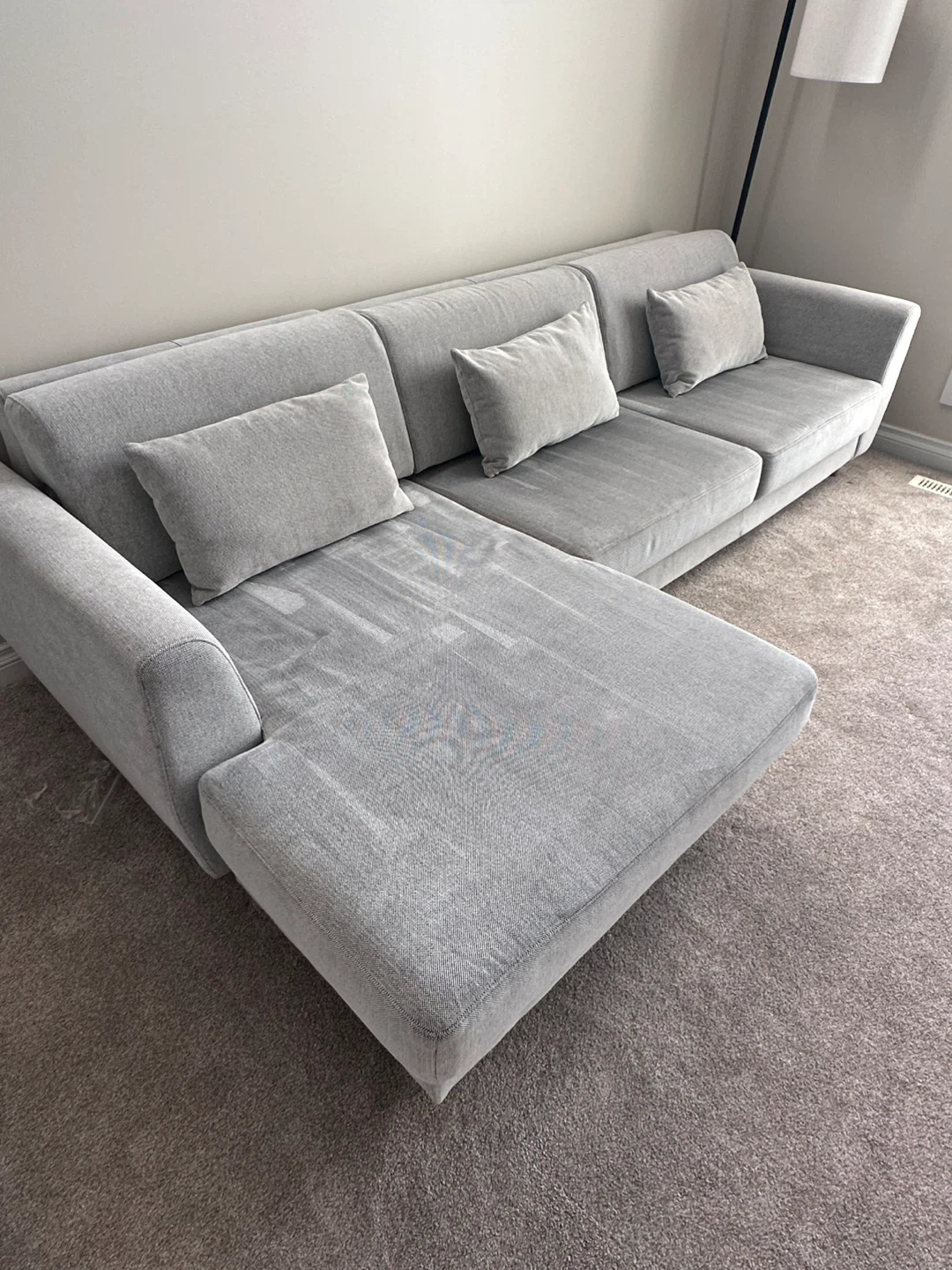 Grey Sectional Sofa - photo 3