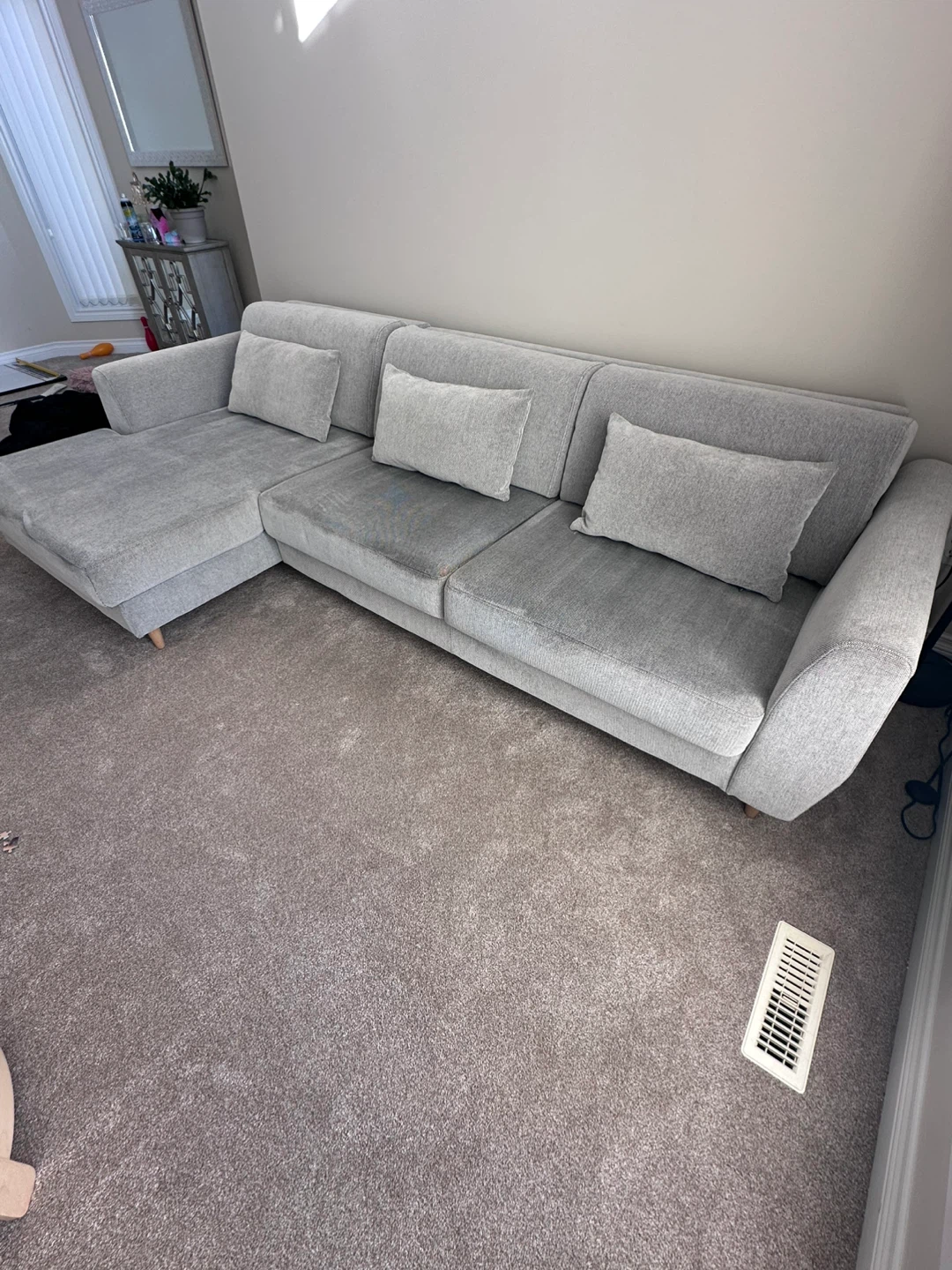 Grey Sectional Sofa - photo 2