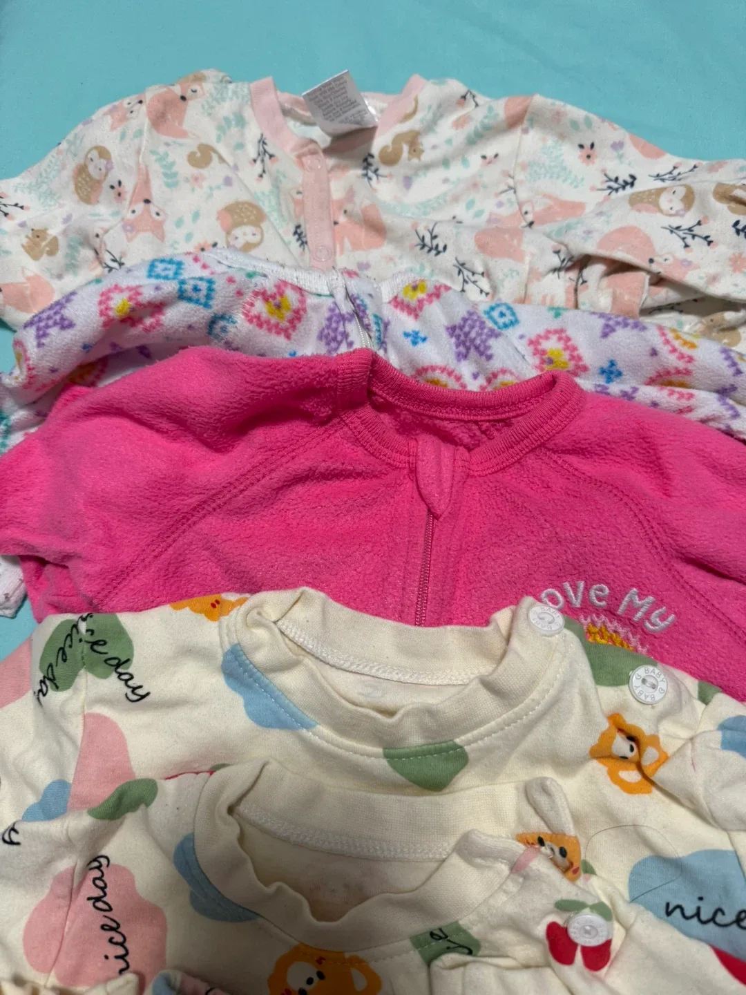 22 pieces mixed Baby Clothes Bundle - Carter's & More image indicator(2)