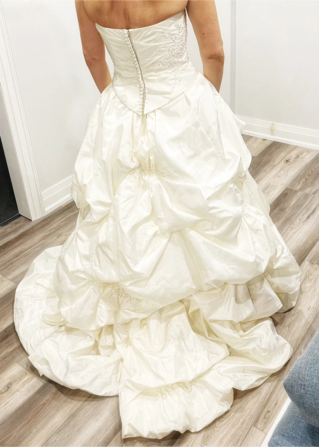 Justin Alexander Wedding Dress - Size 8, Ivory - photo 2