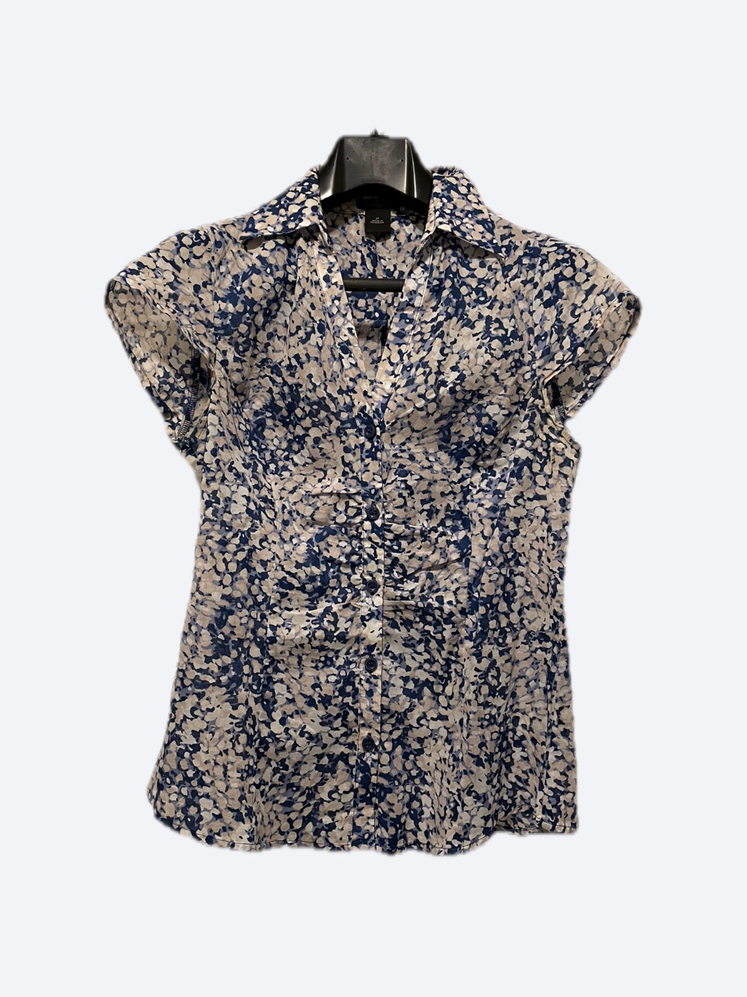 Stylish Ann Taylor Blouse - Fine Cotton. Size 2