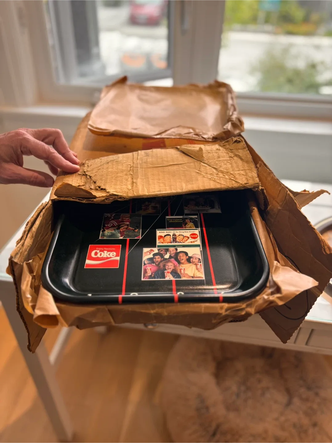 17 Coca Cola Metal Trays - 1986 Limited Canadian Edition image indicator(2)