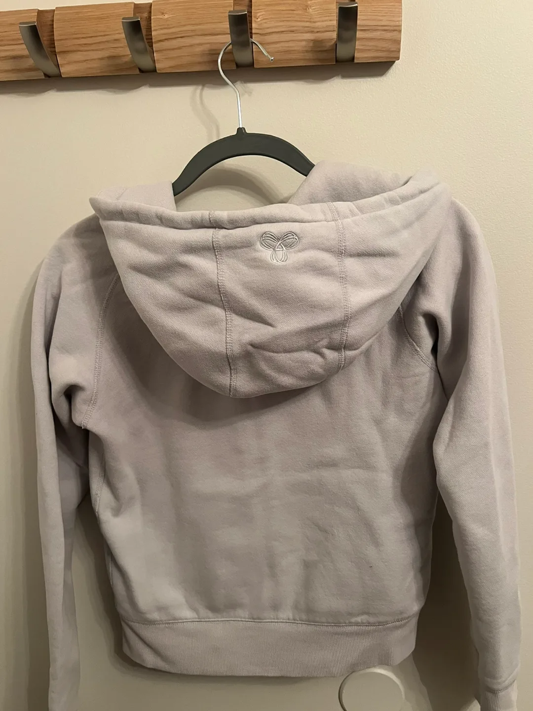 TNA Grey Zip-Up Hoodie - Size XS image indicator(3)