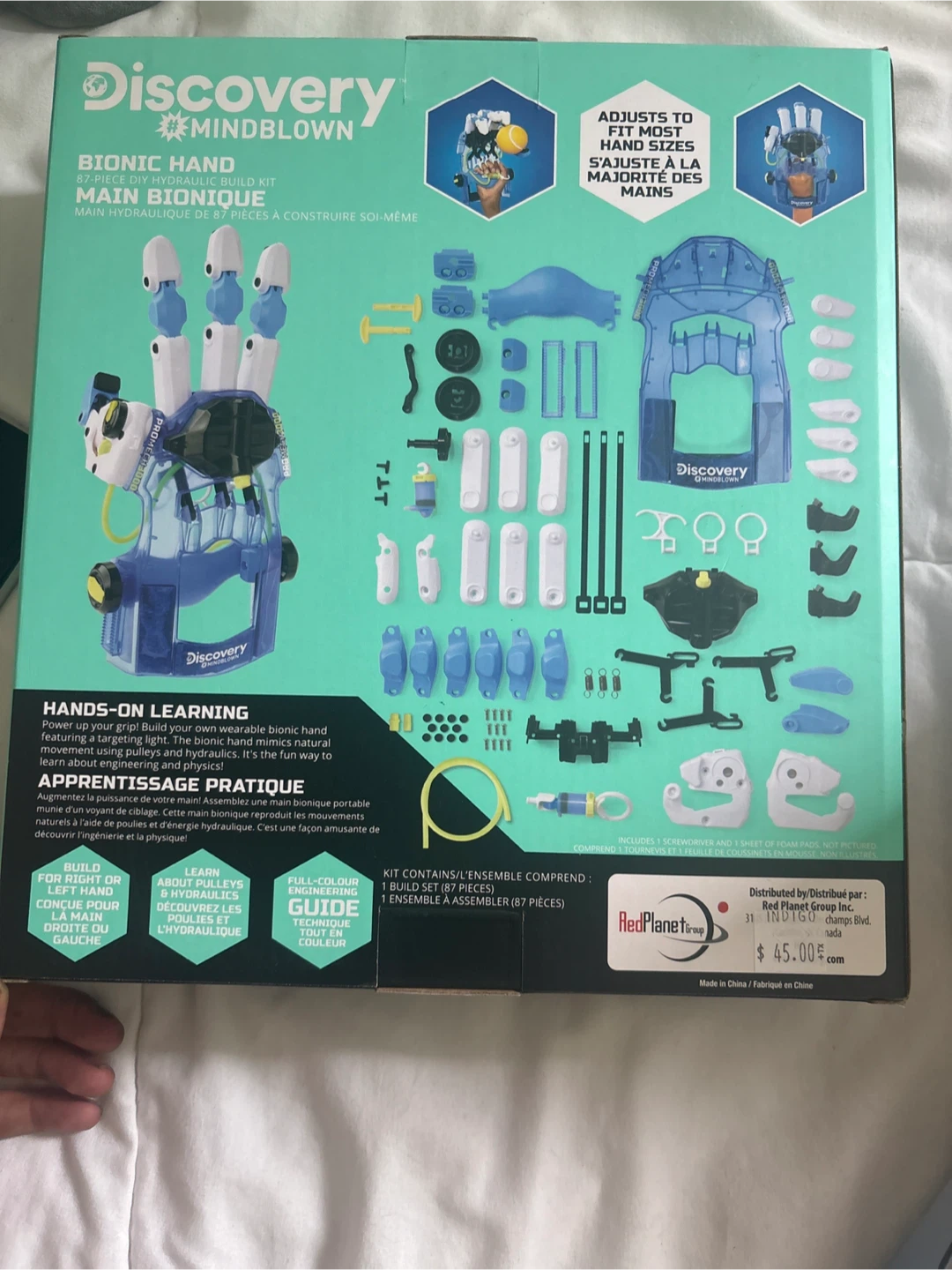 Discovery Mindblown Bionic Hand DIY Hydraulic Build Kit - photo 2