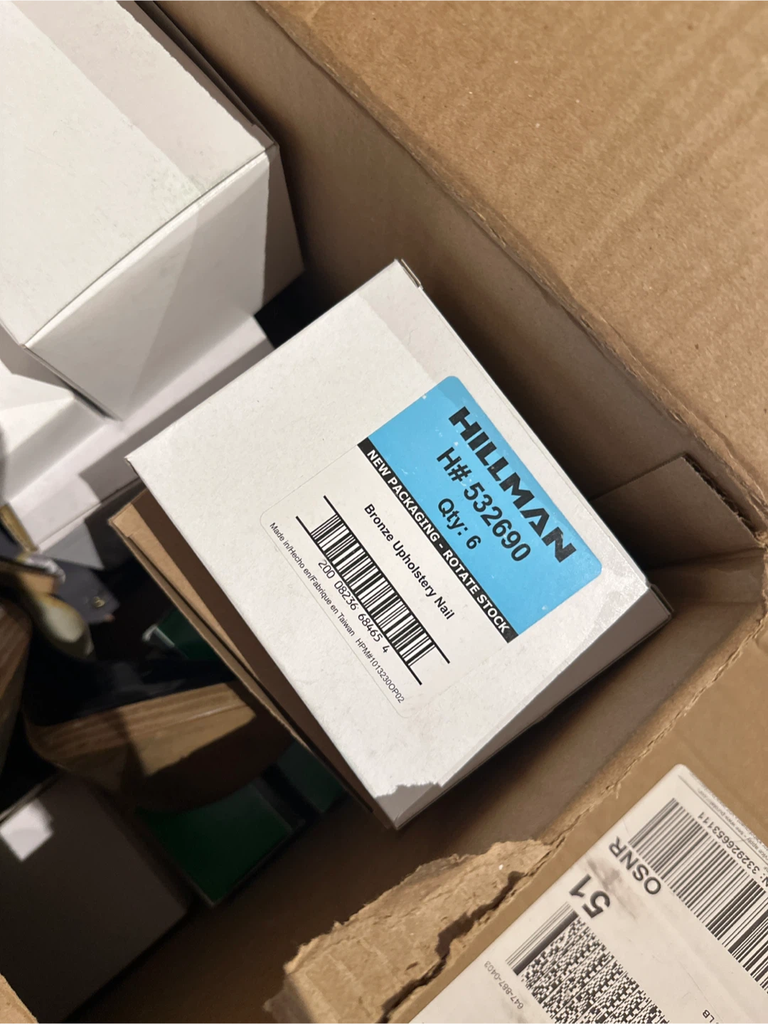 Box of Random New Home Hardware Items - photo 2