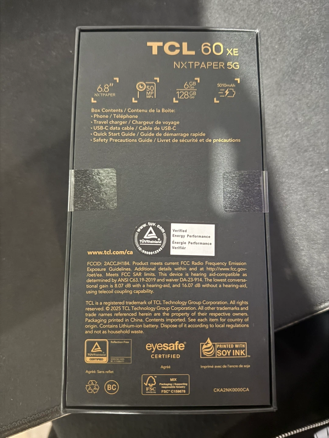 New TCL 60 XE NXTPAPER 5G Phone