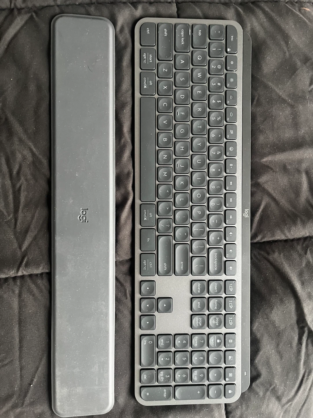 Logitech MX Keys for Business Keyboard with Palm Rest