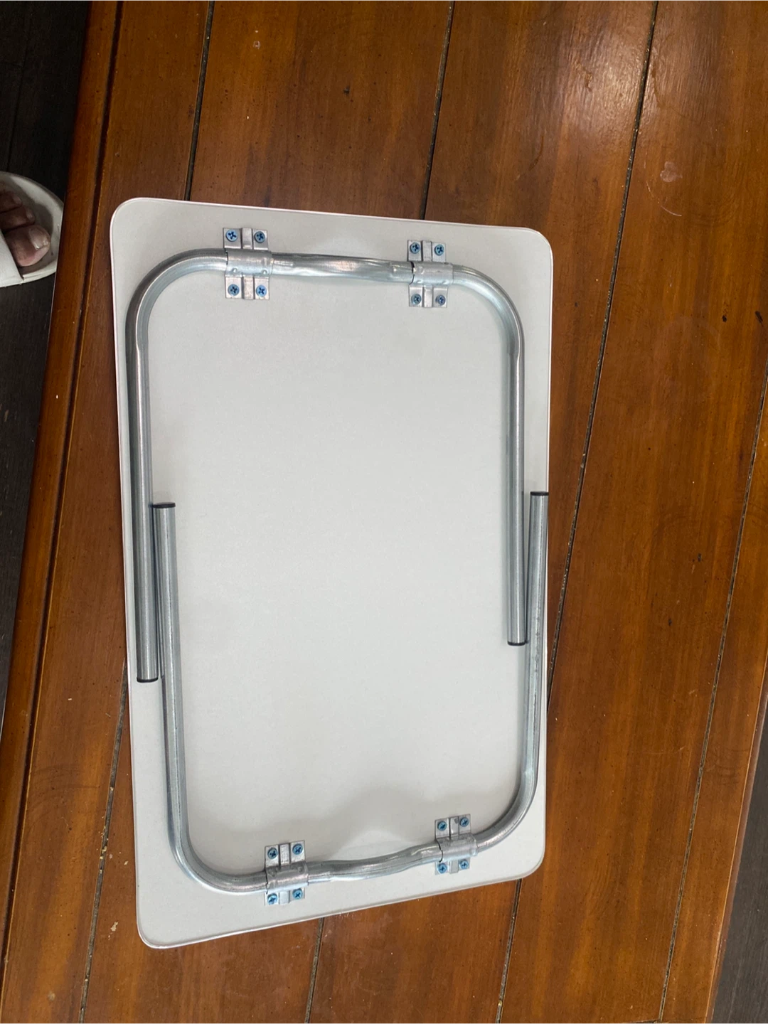 Small Folding Table - Wood Pattern - photo 2