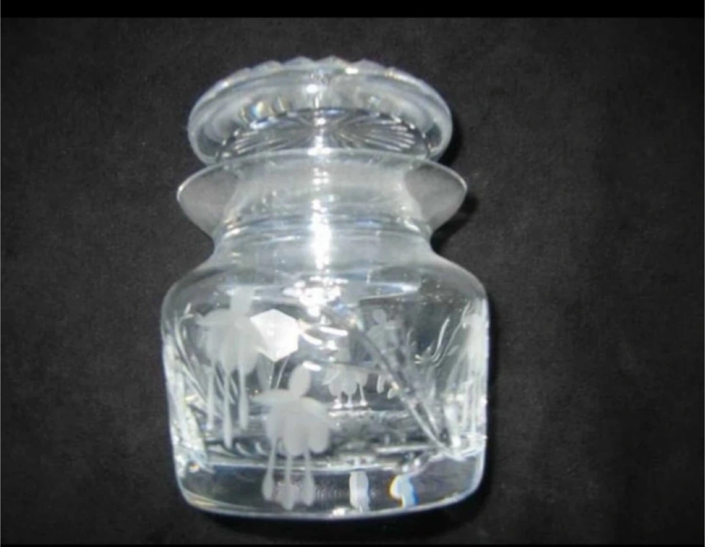 BRAND NEW Stuart Crystal Jar with Lid - photo 3