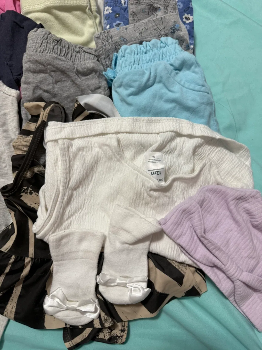 32 Pieces Mixed Baby Clothes Bundle - Carters, George, 6m-18m image indicator(8)