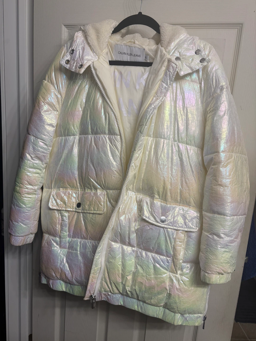 Calvin Klein Jeans Puffer Jacket - Size M