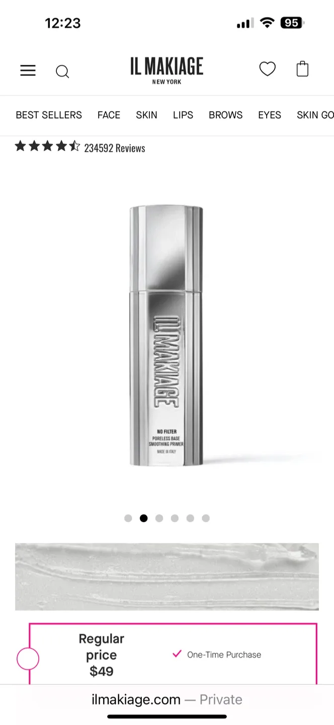 IL MAKIAGE No Filter Poreless Base Smoothing Primer image indicator(2)